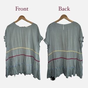 Chic Soul “Painted Poise” Blouse (NWT + No Longer Available)